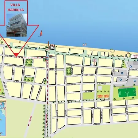Hariklia 아파트 Paralía